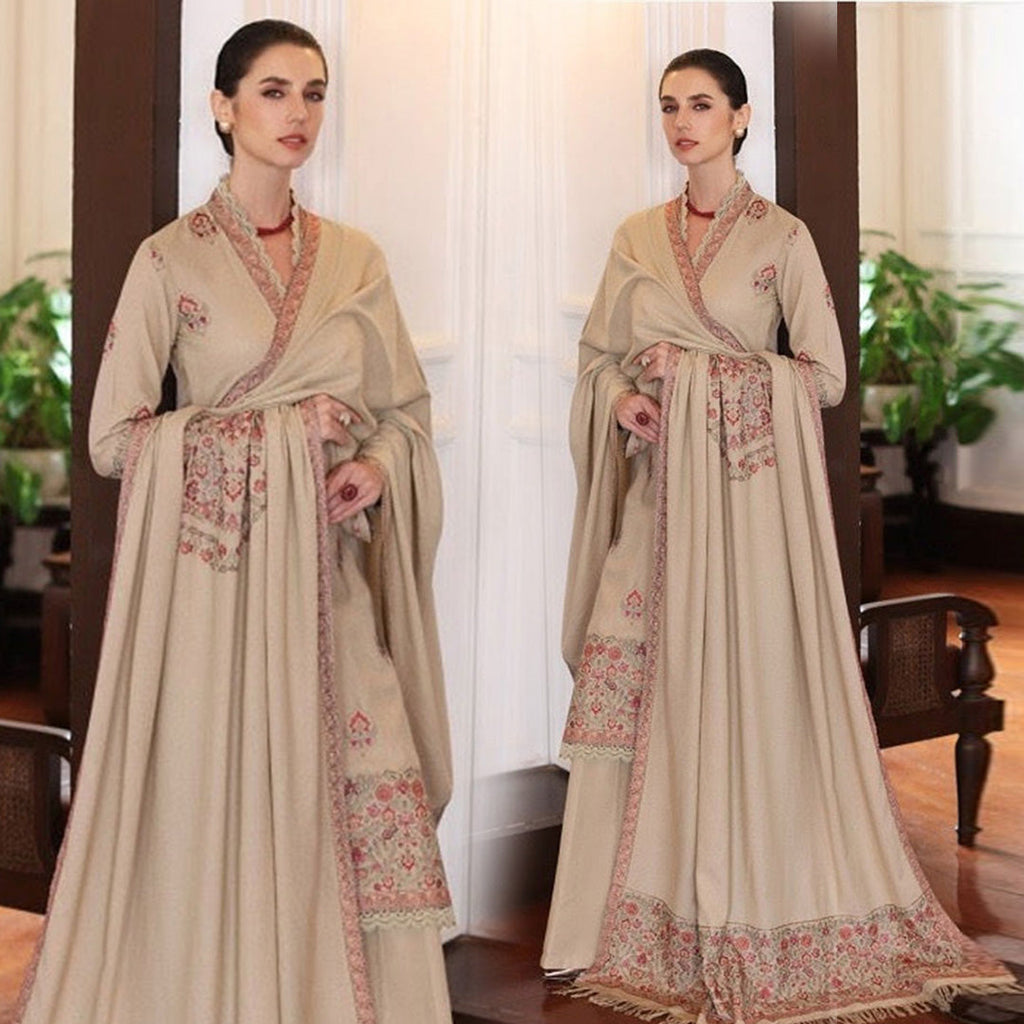 Bareeze Dhanak 3PC Embroidered With Dhanak Shawl Embroidered-108