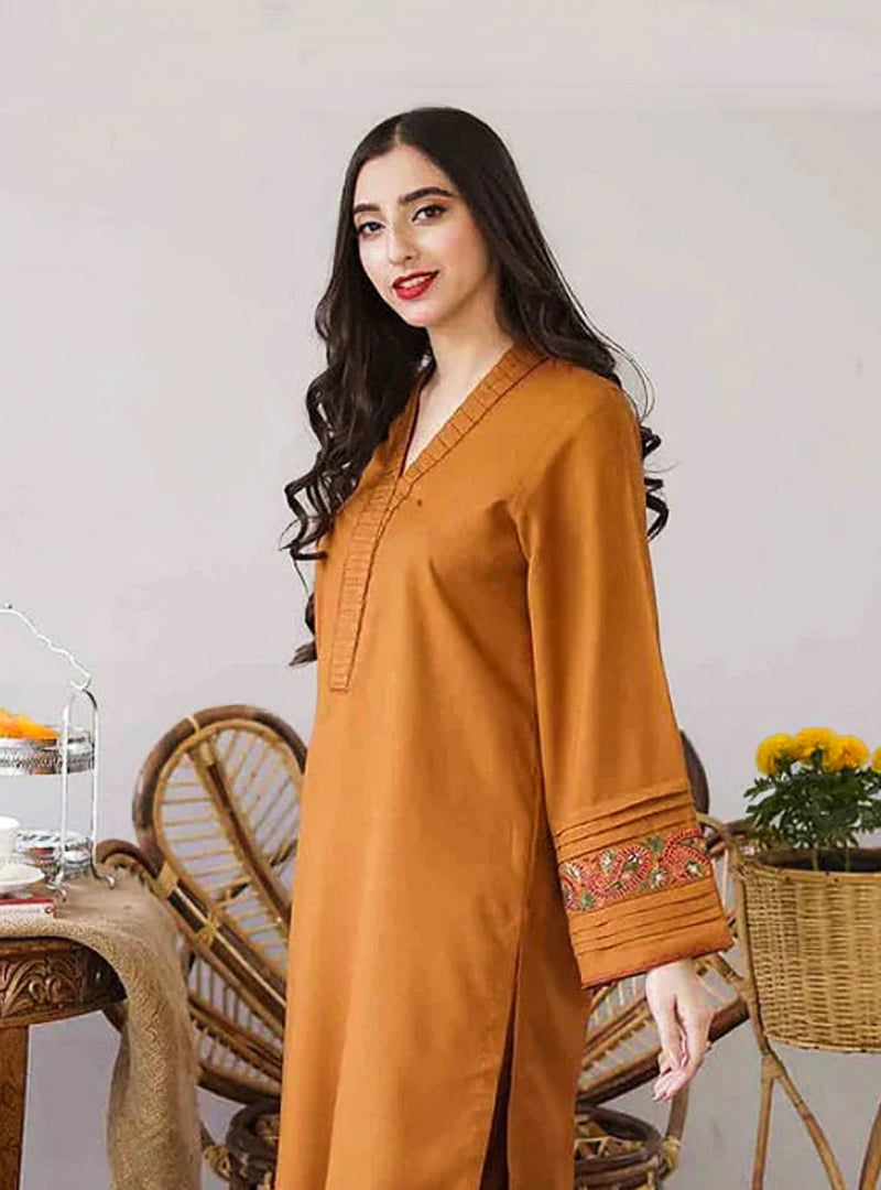 Dhanak 3PC Embroidered-889