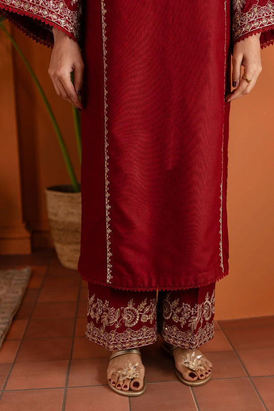 Dhanak - 2PC Embroidered -6003